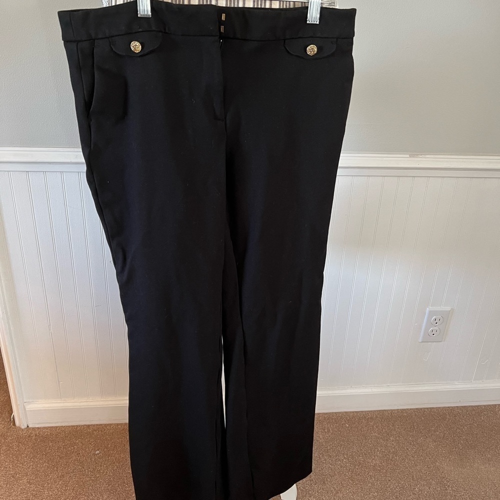 Anne Klein Black Dress Pants Size 10